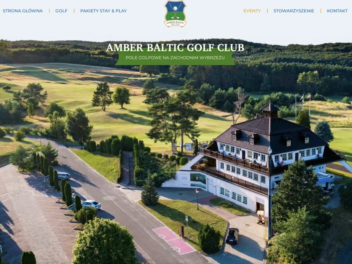 Witamy na nowej stronie Amber Baltic Golf Club